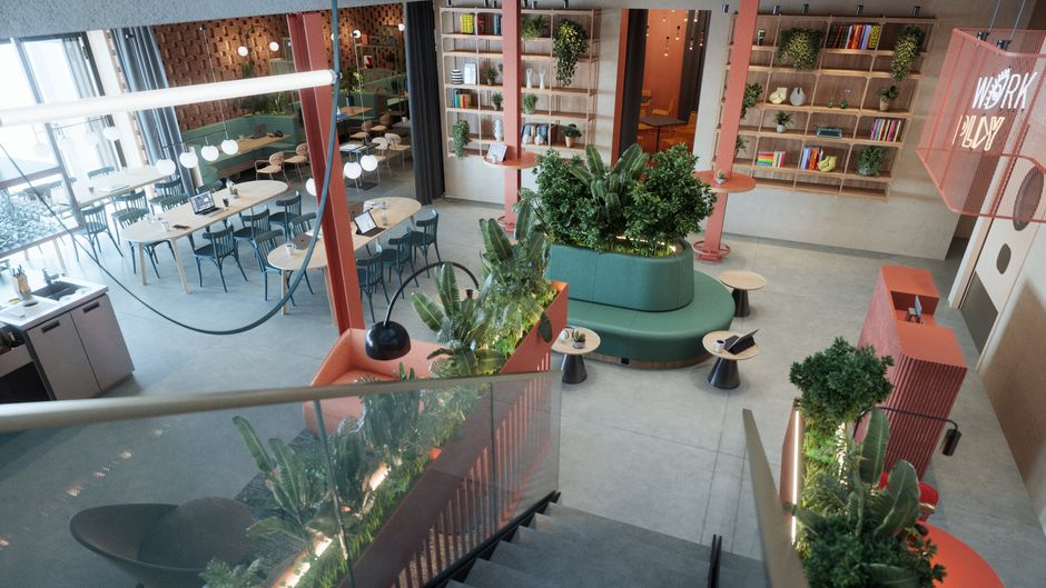 The Social Hub Madrid Lobby