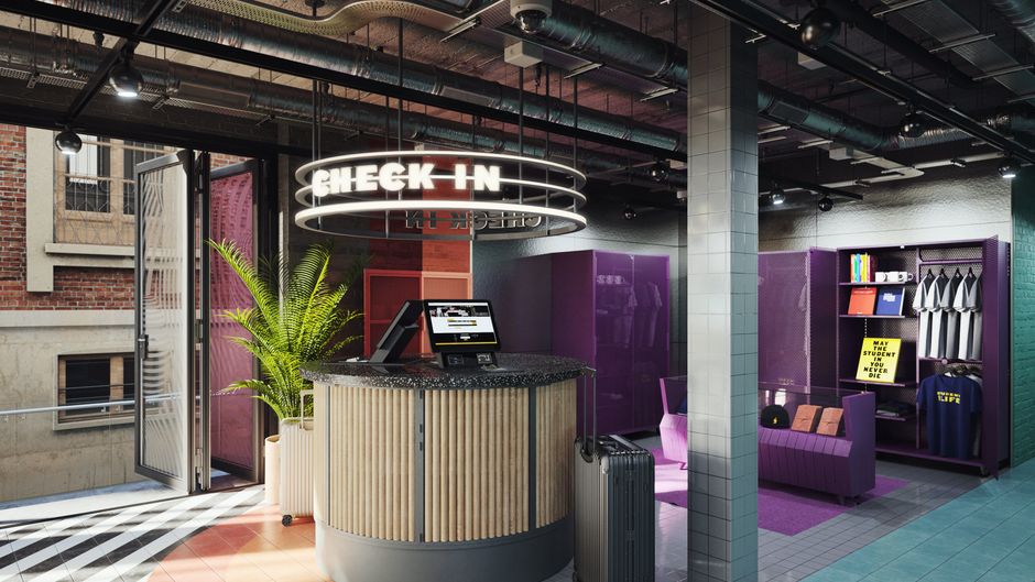 The Social Hub Madrid Lobby