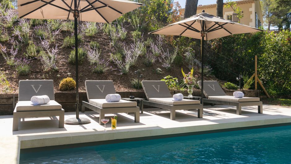 Le Vallon de Valrugues and Spa Room