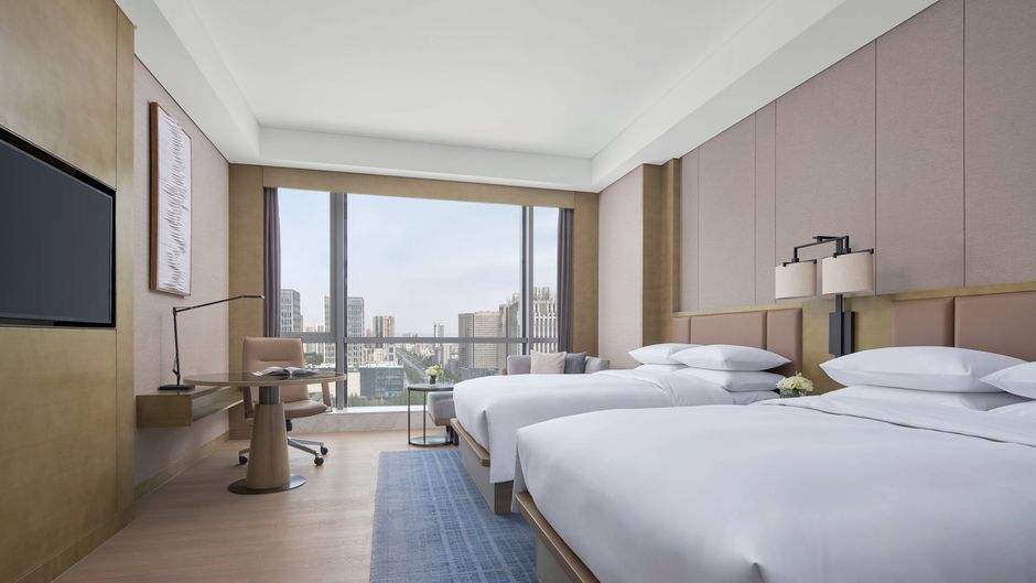 Baotou Marriott Hotel Room