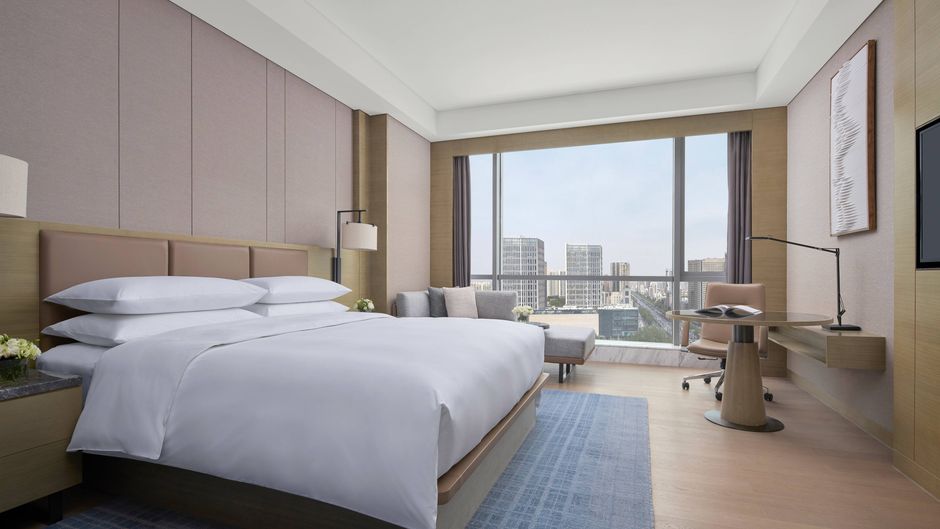 Baotou Marriott Hotel Room