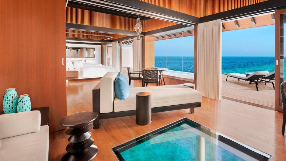 The Westin Maldives Miriandhoo Resort Lobby