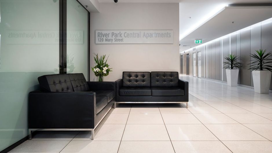 Quest River Park Central Lobby