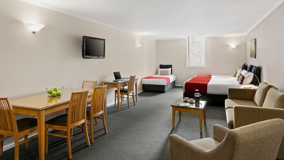 Hobart Waterfront Apartments Room