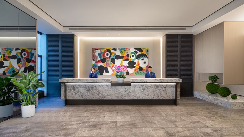 Somerset Haizhu Centre Guangzhou Lobby