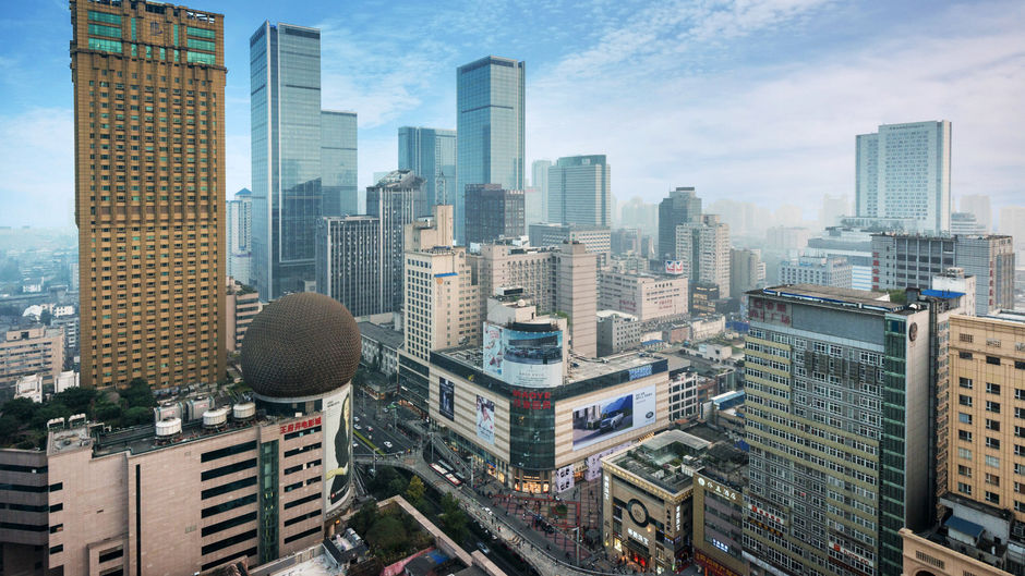 Crowne Plaza Chengdu Exterior