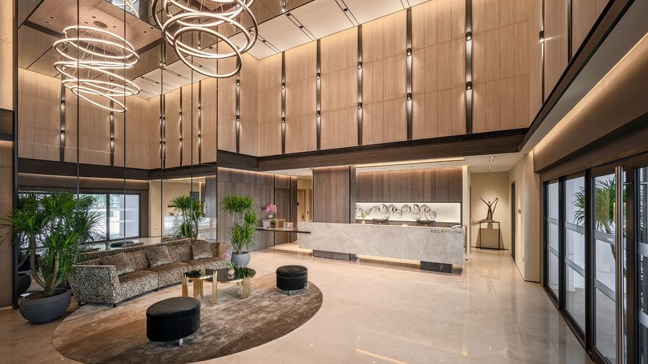 Le Grove Serviced Residences Lobby