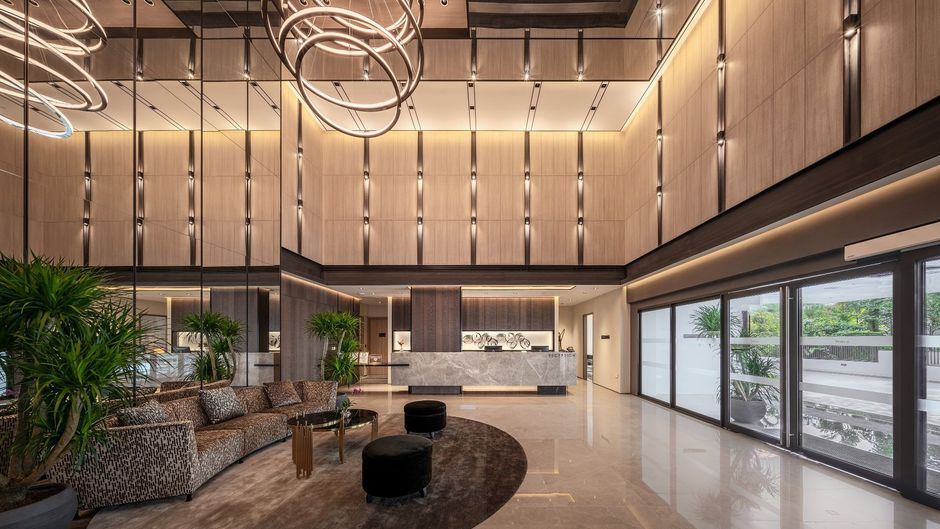 Le Grove Serviced Residences Lobby