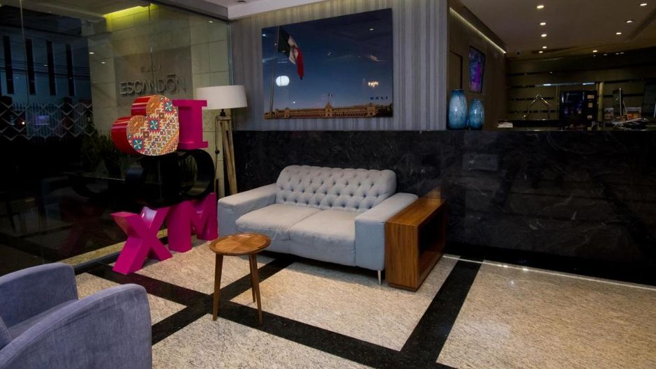 Escandon Hotel Lobby