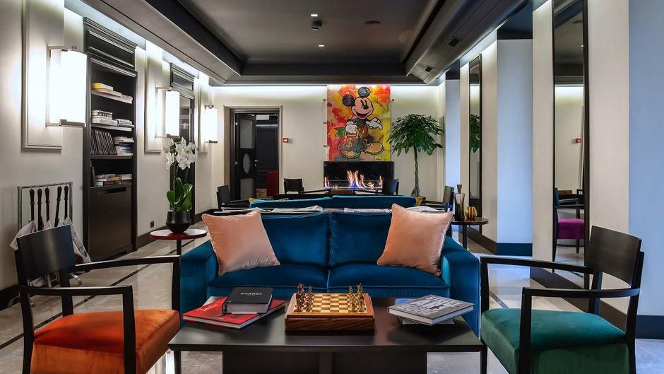 Fortyseven Hotel Rome Lobby
