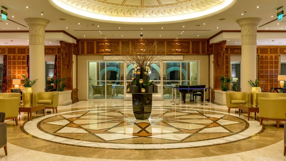 Crowne Plaza Dead Sea Jordan Lobby