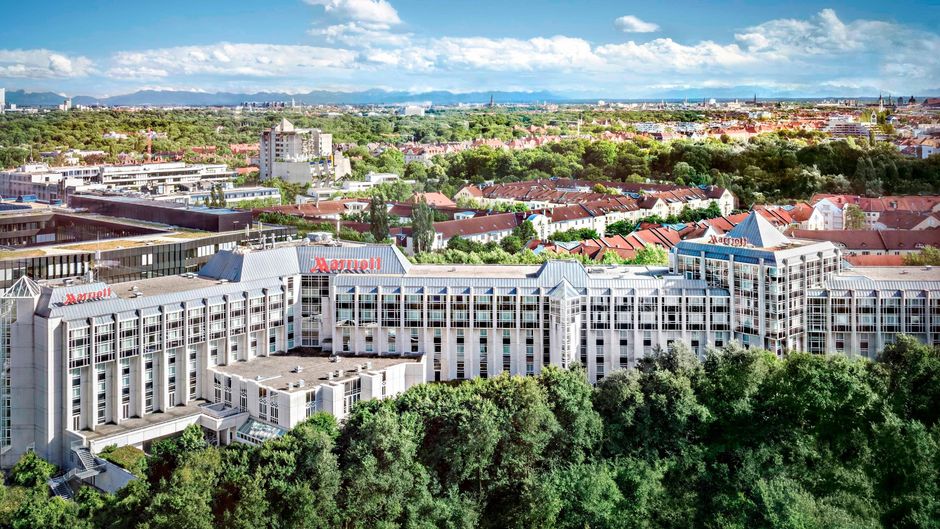 Munich Marriott Hotel Exterior