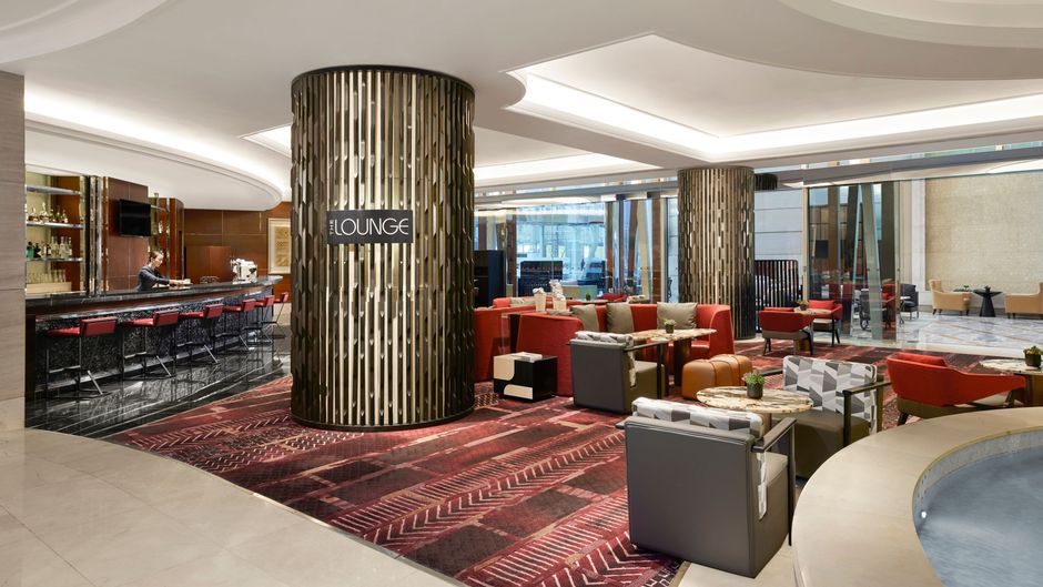 Shanghai Marriott Marquis City Centre Lobby