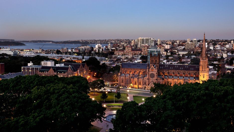 Sheraton Grand Sydney Hyde Park Exterior