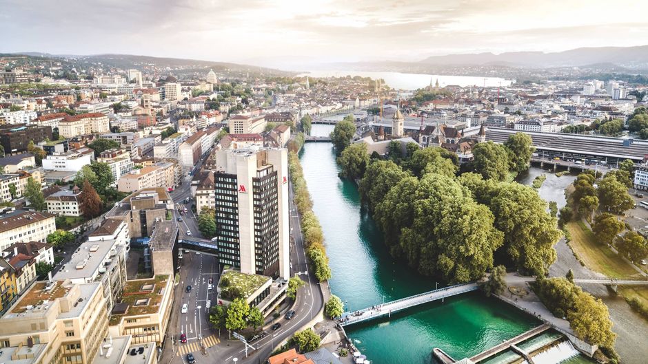 Zurich Marriott Hotel Exterior