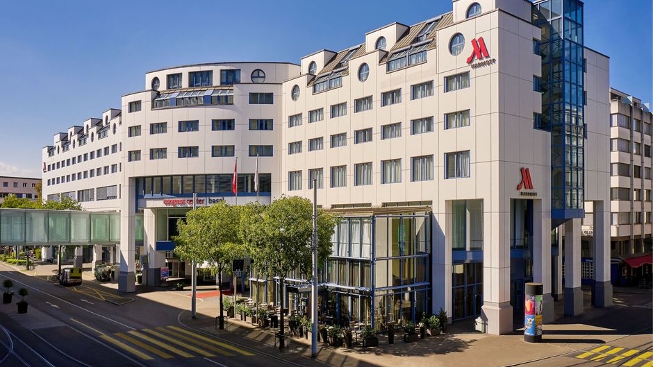 Basel Marriott Hotel Exterior