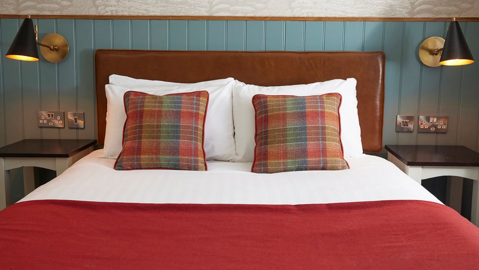 Feathers Inn Hotel Room