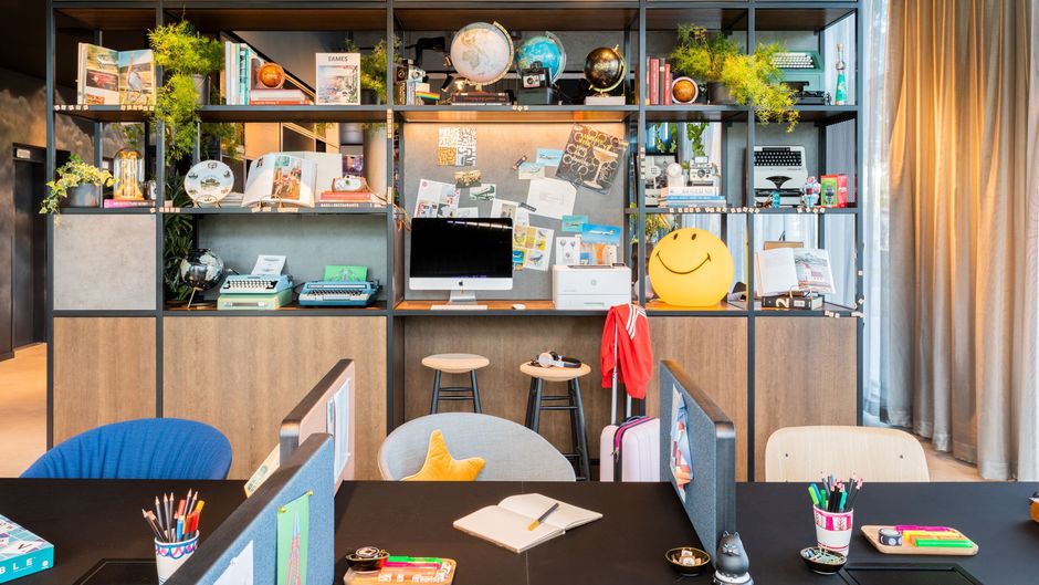Moxy Berlin Airport Lobby