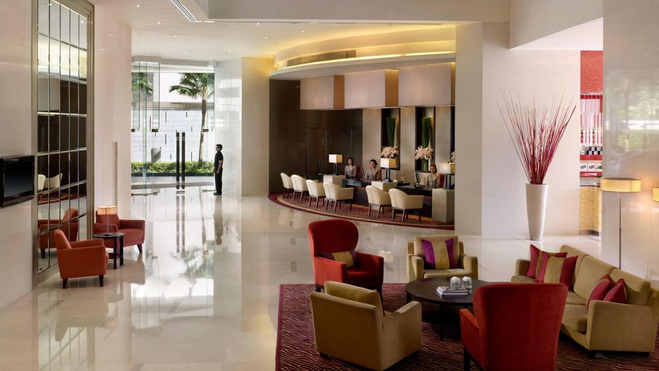 Marriott Exec Apartments Sukhumvit Park Lobby