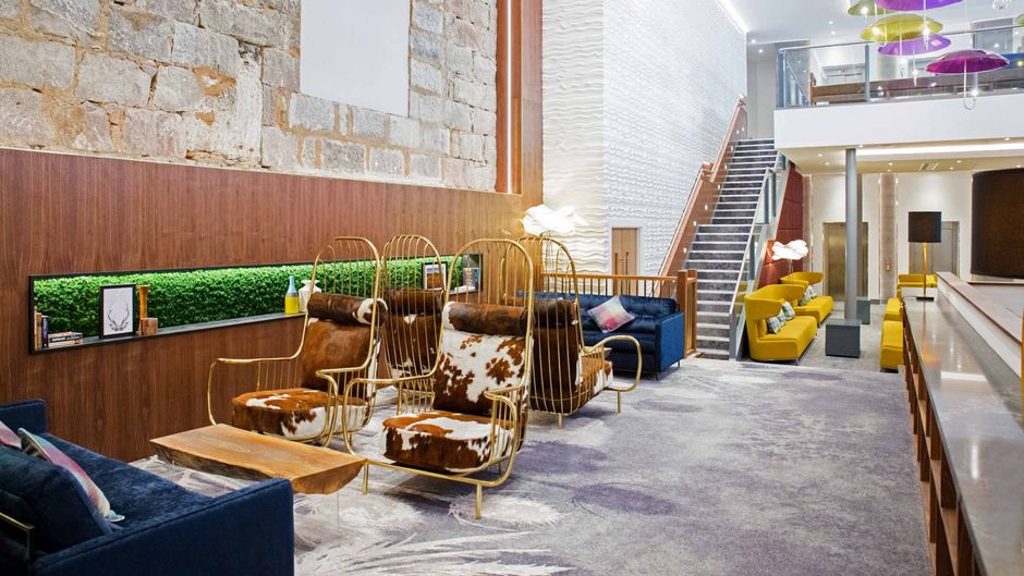 Sandman Signature Aberdeen Hotel Lobby