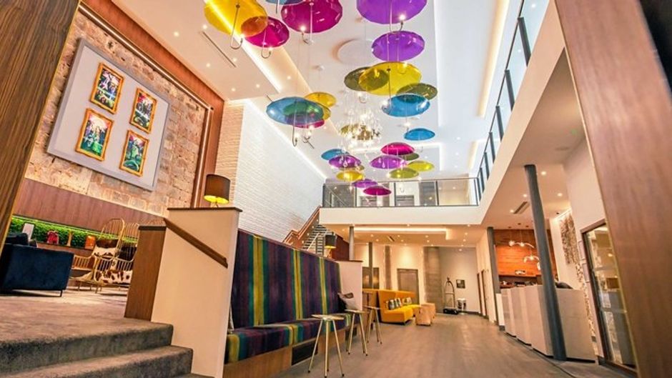 Sandman Signature Aberdeen Hotel Lobby
