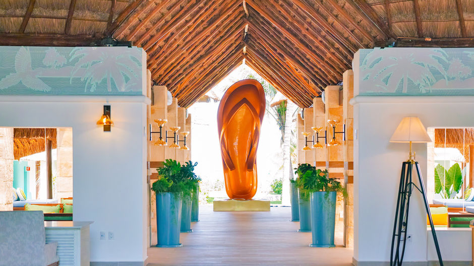 Margaritaville Beach Resort Riviera Maya Lobby