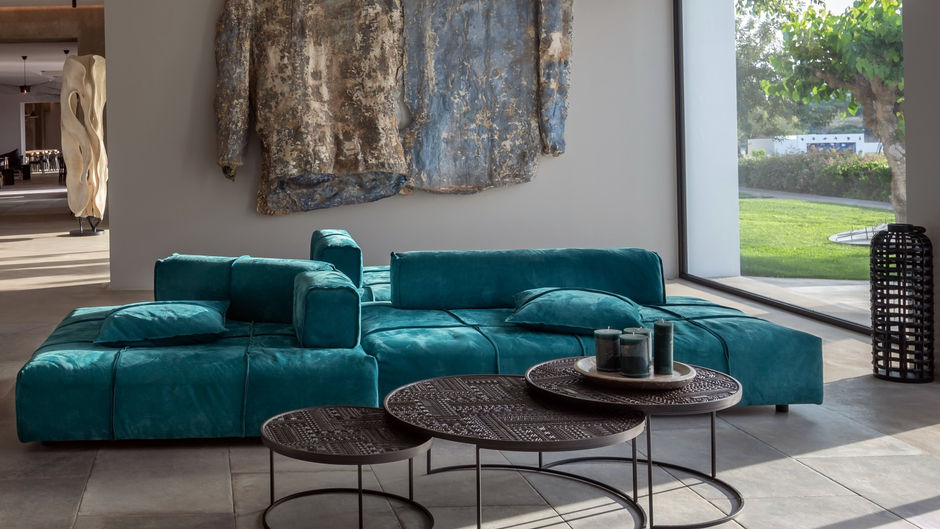 Minos Beach Art Hotel Lobby