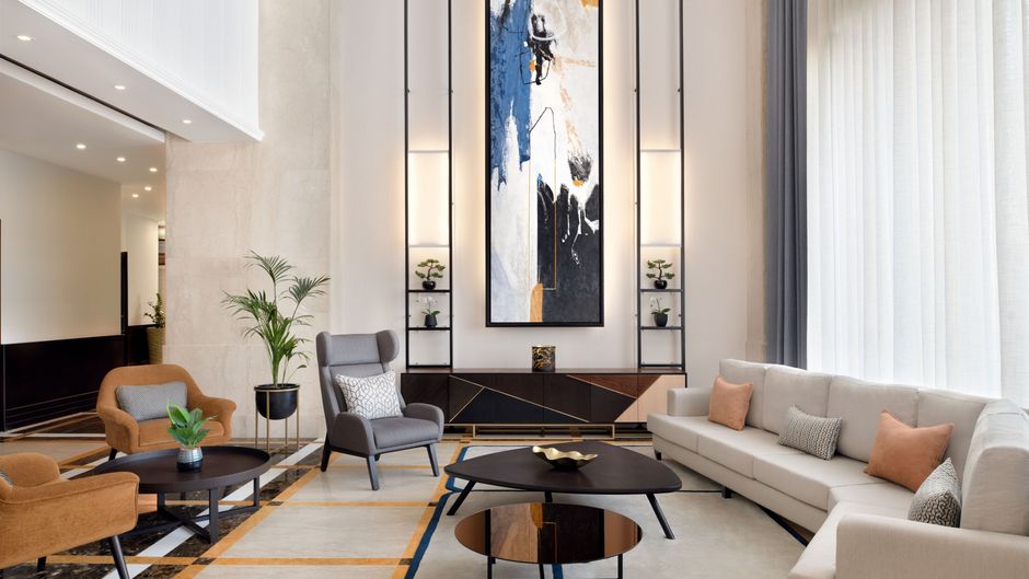Marriott Exec Apts Manama Lobby