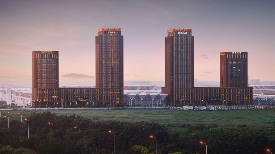 Tianjin Marriott Conv-Exhibition Center Exterior