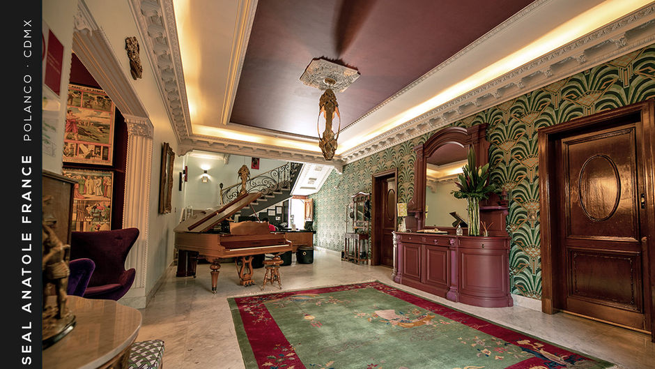 Pug Seal Anatole France Lobby