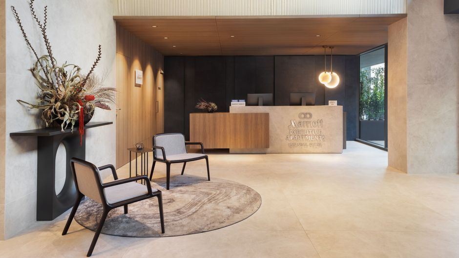 Marriott Executive Apartments Fulya Lobby