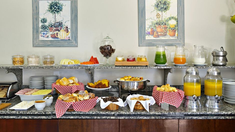 Plaza Inn Flat Araxa Restaurant