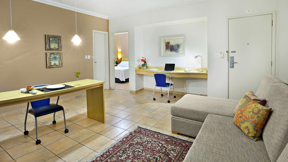 Plaza Inn Flat Araxa Room