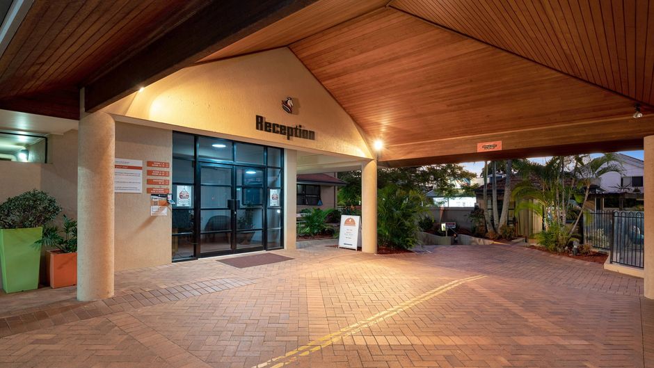 Pegasus Motor Inn and Serviced Apartment Lobby