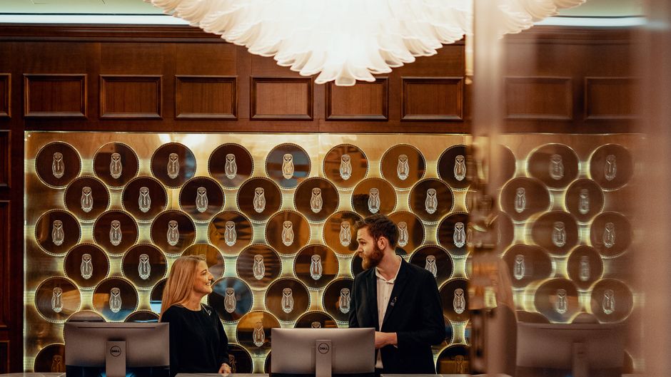 Bank Hotel Lobby
