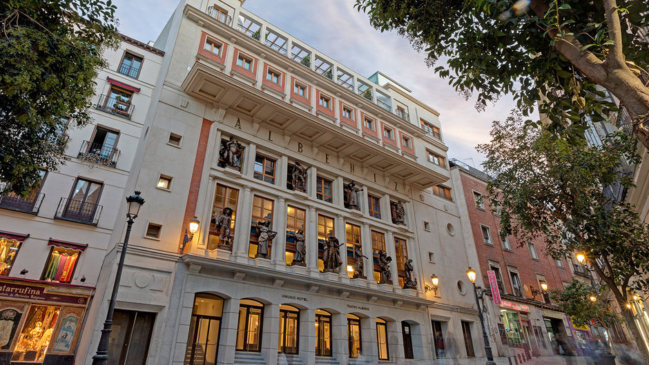 UMusic Hotel Madrid Exterior