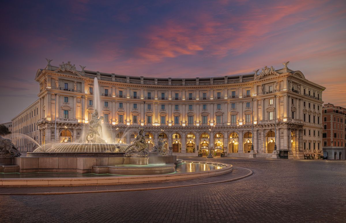 Anantara Palazzo Naiadi Rome Hotel Deluxe Rome, Italy Hotels Business
