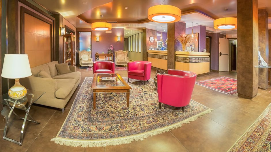 Rome Airport Hotel Fiumicino Lobby