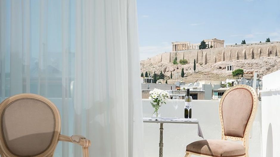 Acropolian Spirit Boutique Hotel Room