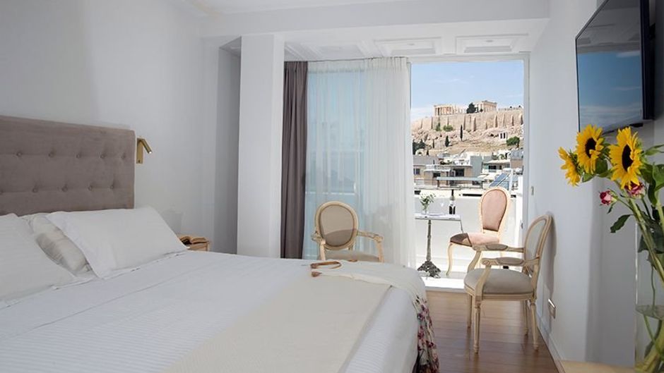 Acropolian Spirit Boutique Hotel Room