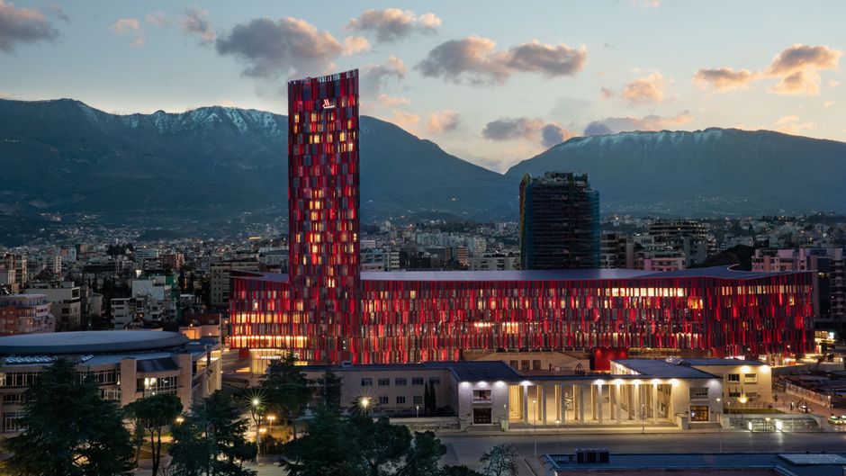 Tirana Marriott Exterior