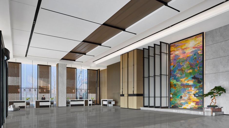 Changzhou Marriott Hotel Jintan Lobby