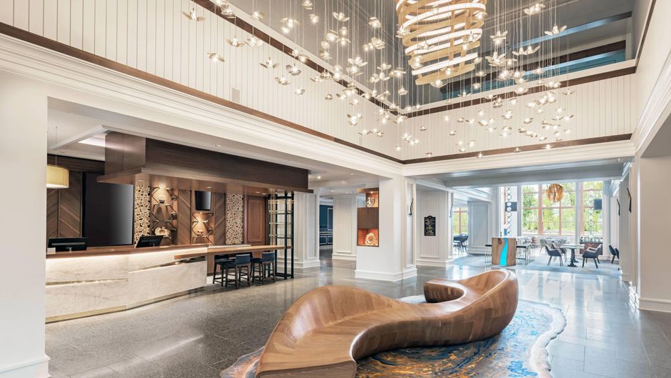 JW Marriott The Rosseau Muskoka Resort Lobby