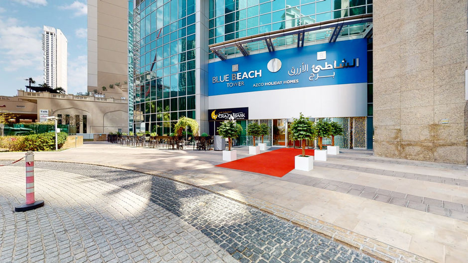 Blue Beach Tower The Walk Jbr Exterior