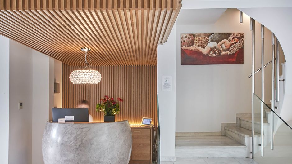 Glyfada Riviera Hotel Lobby