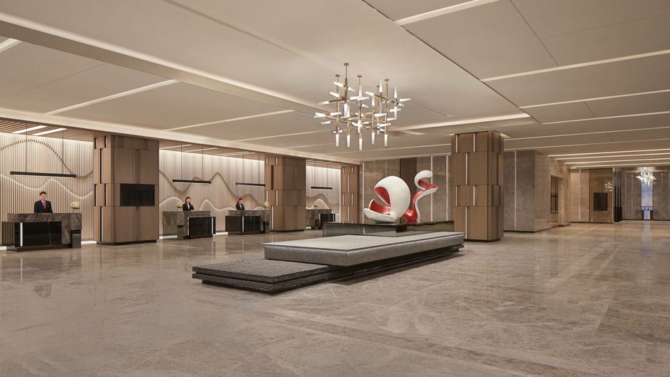 Foshan Marriott Hotel Lobby