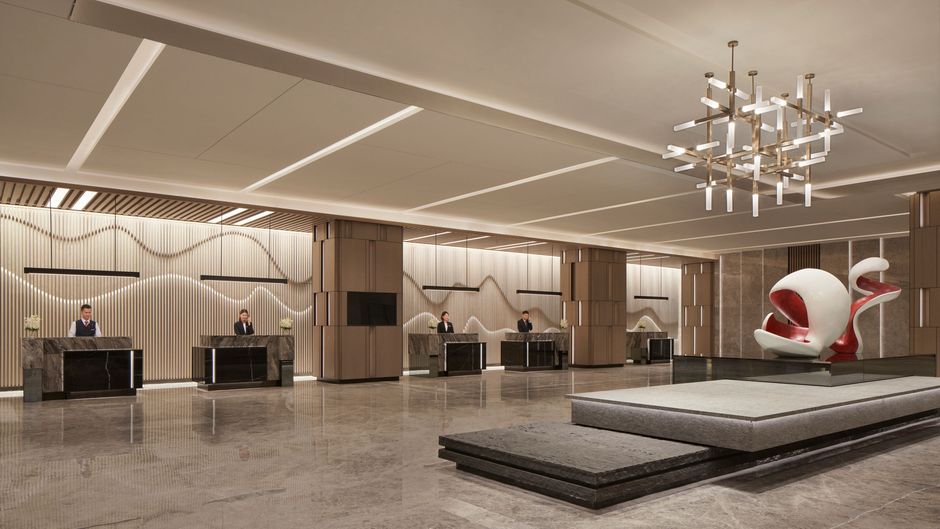 Foshan Marriott Hotel Lobby