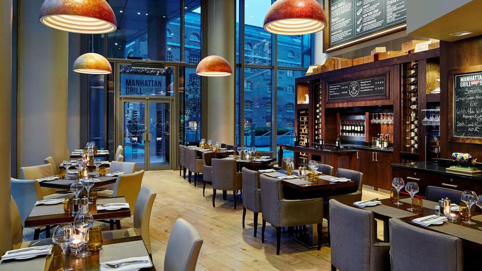 Marriott Exec Apts West India Quay Restaurant