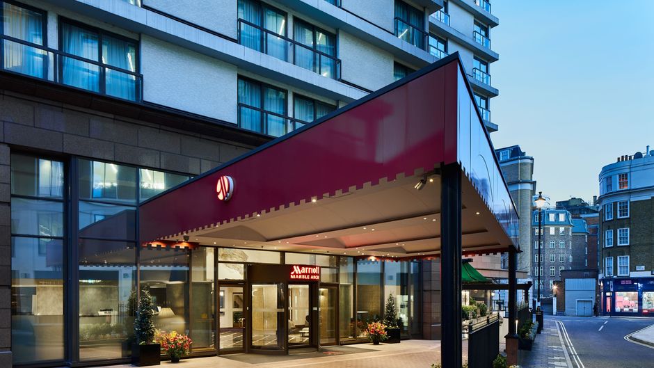 London Marriott Hotel Marble Arch Exterior