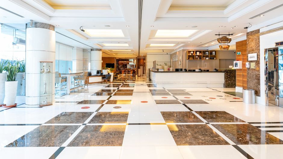 Four Points by Sheraton Downtown Dubai Lobby